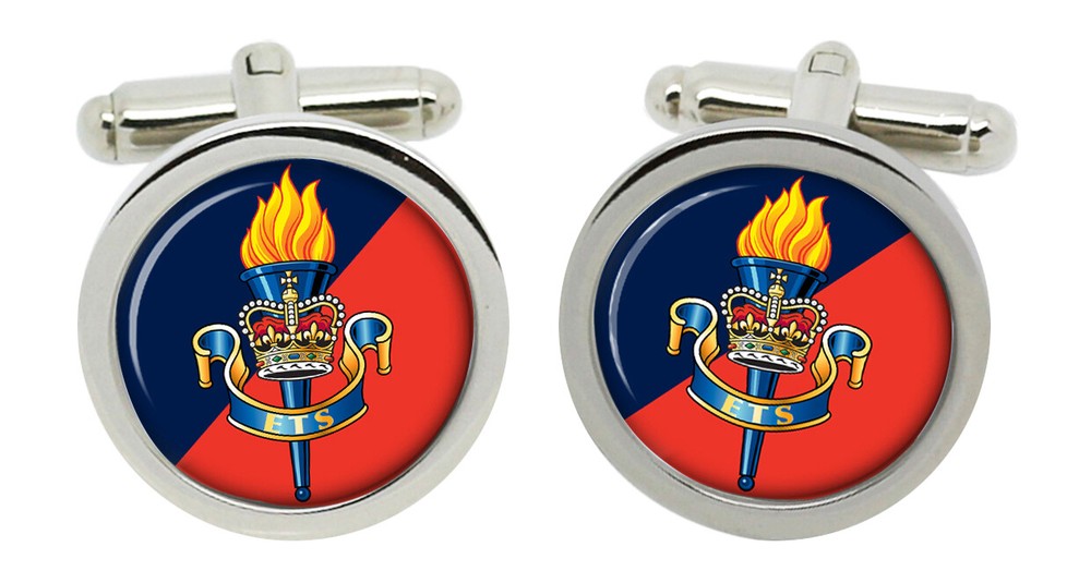 Education and Training Services, British Army Cufflinks in Box