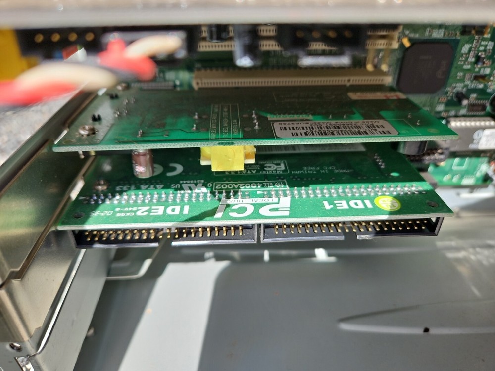 Vintage 1990s PC CPU Computer Translucent Case 89 S7