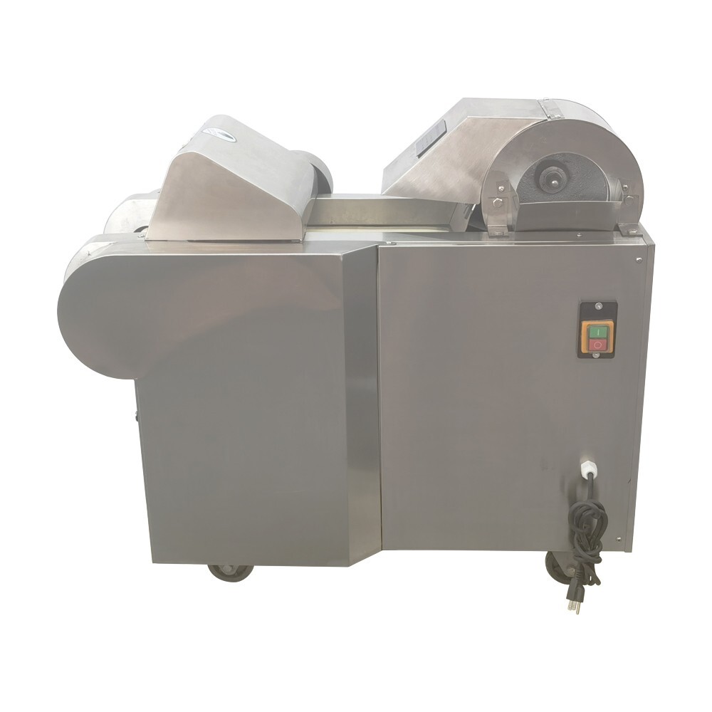110V Automatic Fruit & Vegetable Slicing/Shredding/Dicing Cutting Cutter Machine