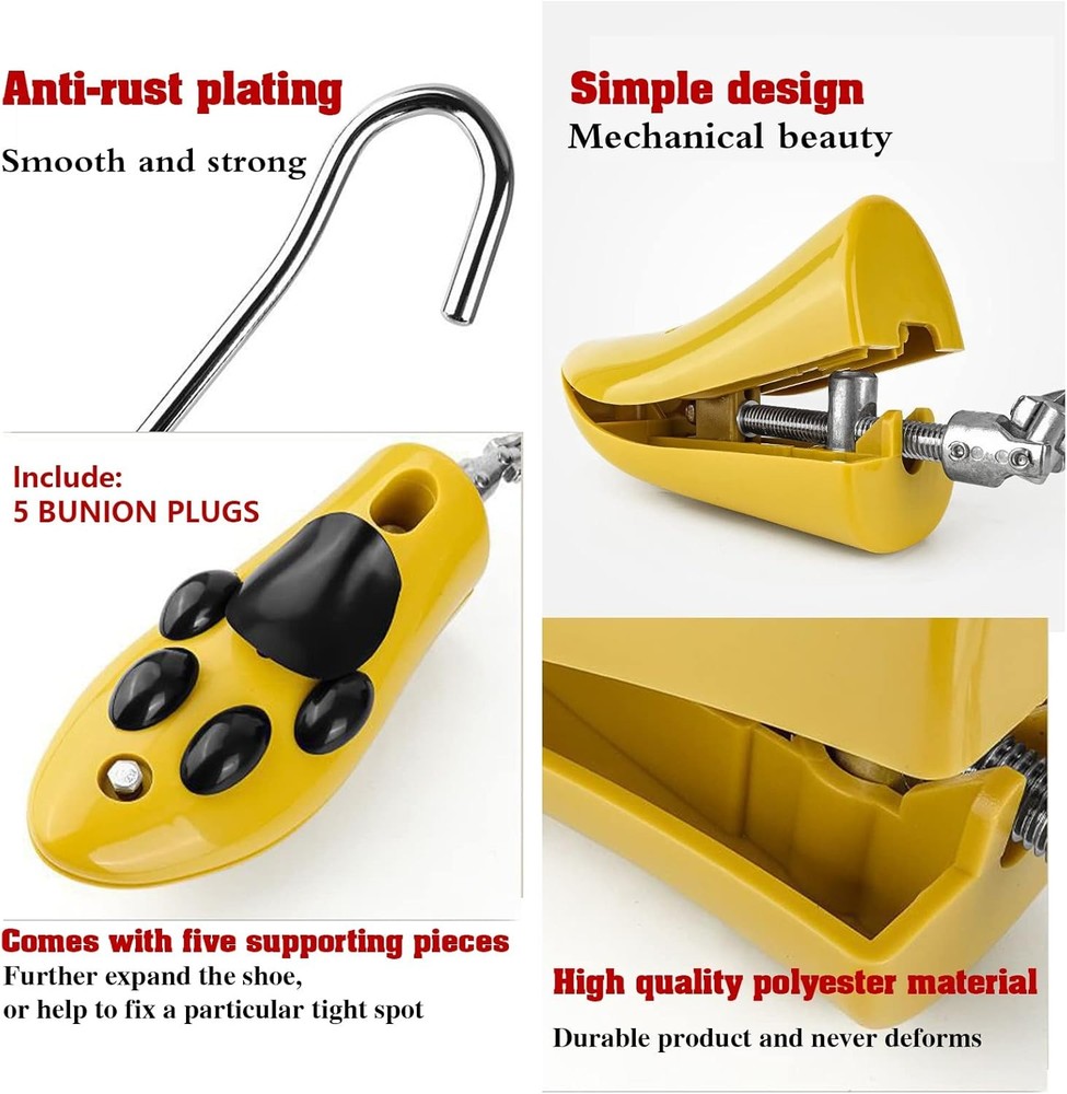 Boot Stretcher for Cowboy Boots,1 pack Adjustable Shoe Thick...