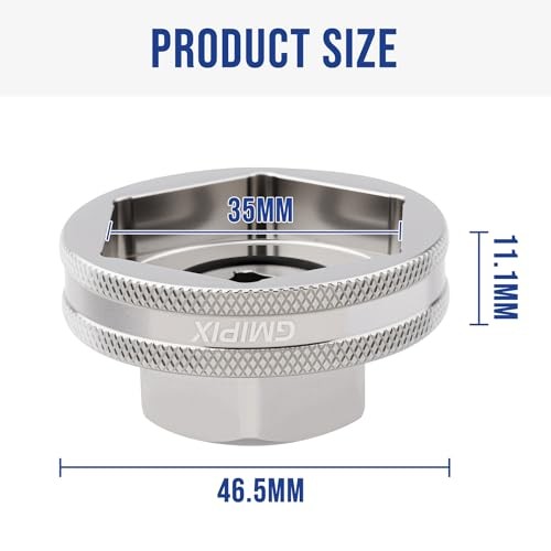 1-3/8" Fork Cap Nut Socket Tool 35mm Hex Fork Socket Compatible with Harley