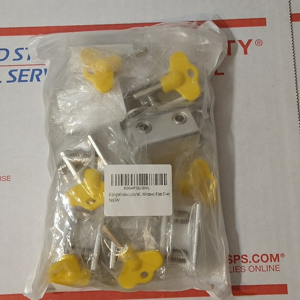 Sliding Window Locks for Horizontal Sliding Windows Security Lock with Key 8PACK