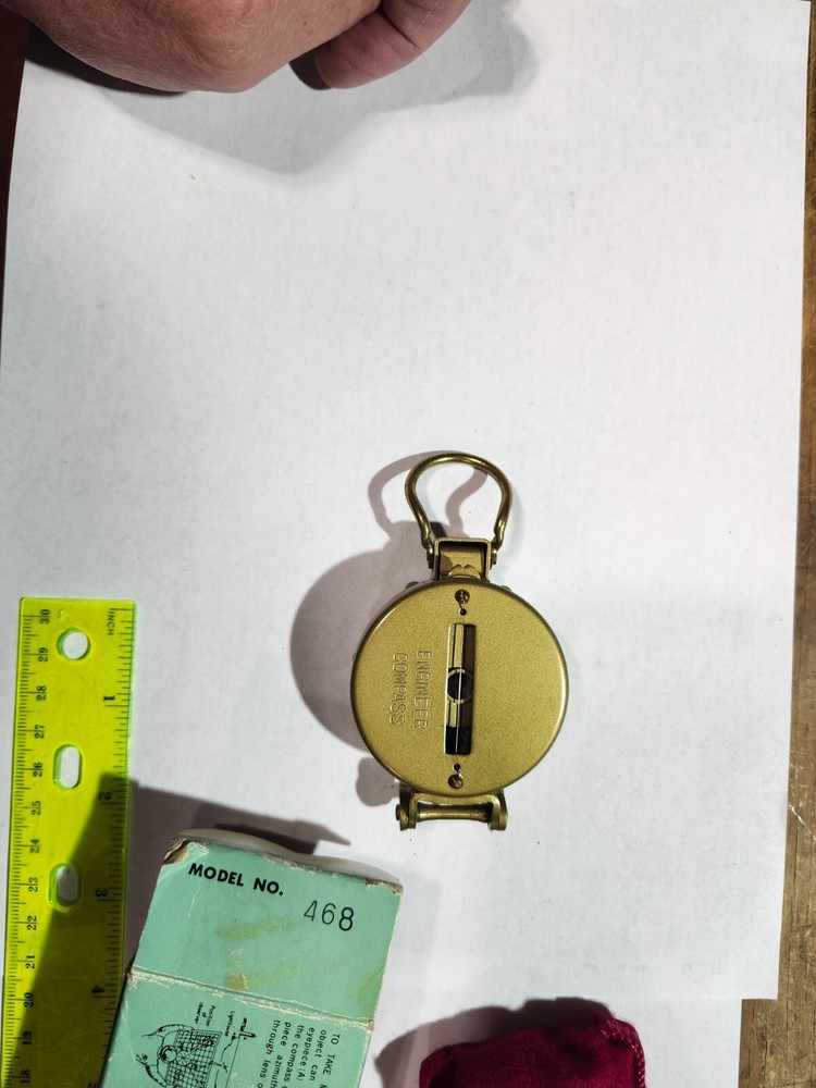 Lensatic Compass Model No. 468 Nice