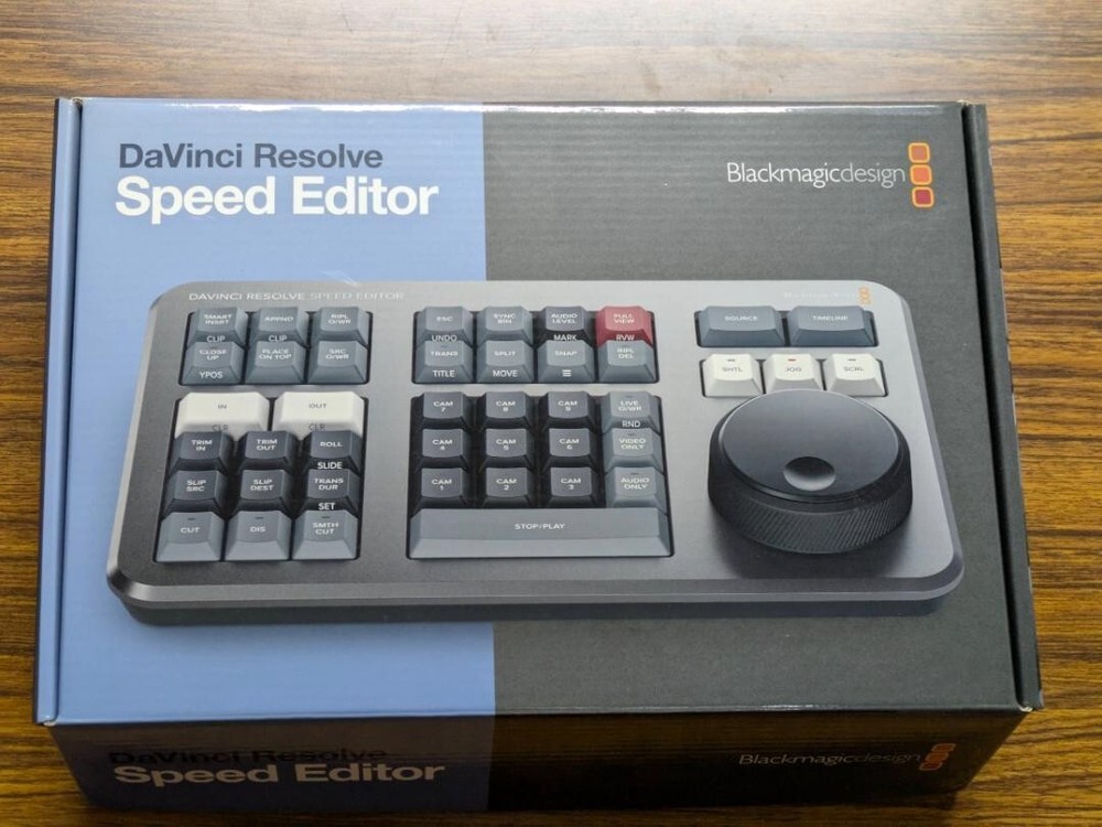 Blackmagic Design DaVinci Resolve Speed Editor From Japan Blackmagic Design