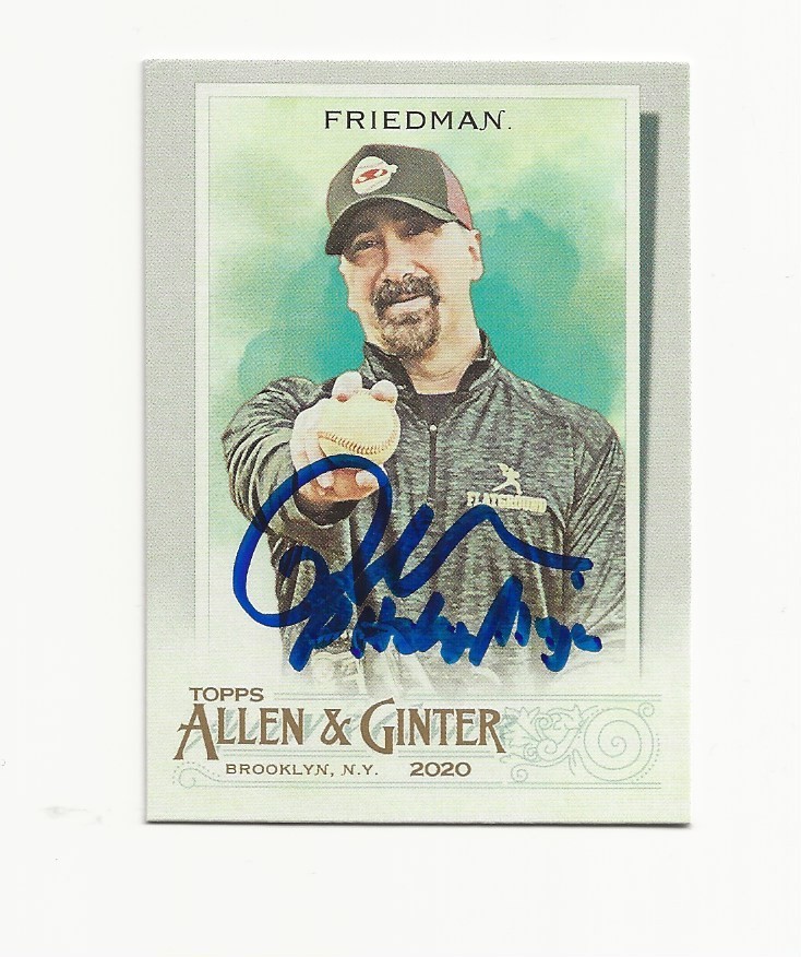 ROB   FRIEDMAN       AUTOGRAPHED    CARD