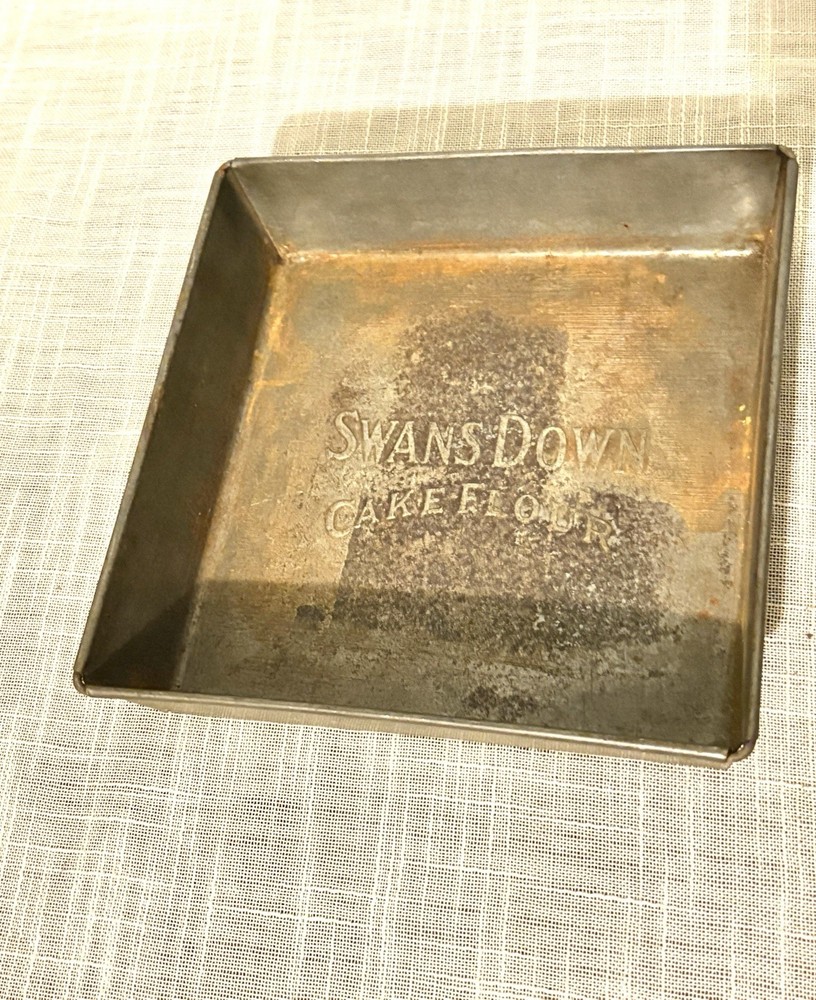 Swans Down Cake Flour Vintage Baking Pan
