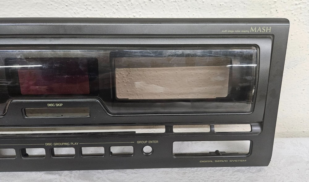 TECHNICS SL-MC700 CD Player FACEPLATE w Some Scratching