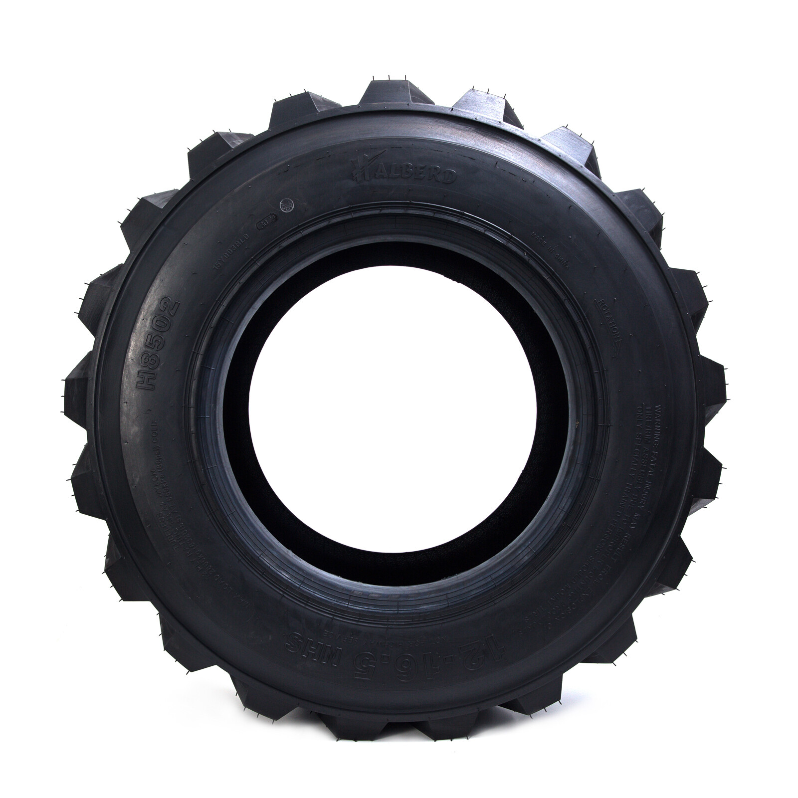 Set 4 12-16.5 Skid Steer Loader Tires 12x16.5 12PR SKS Long Wear Heavy Duty Tyre