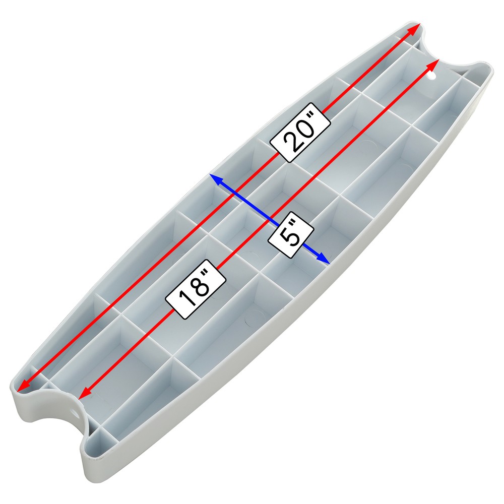 Universal Swimming Pool Molded Plastic Replacement Ladder Rung Steps