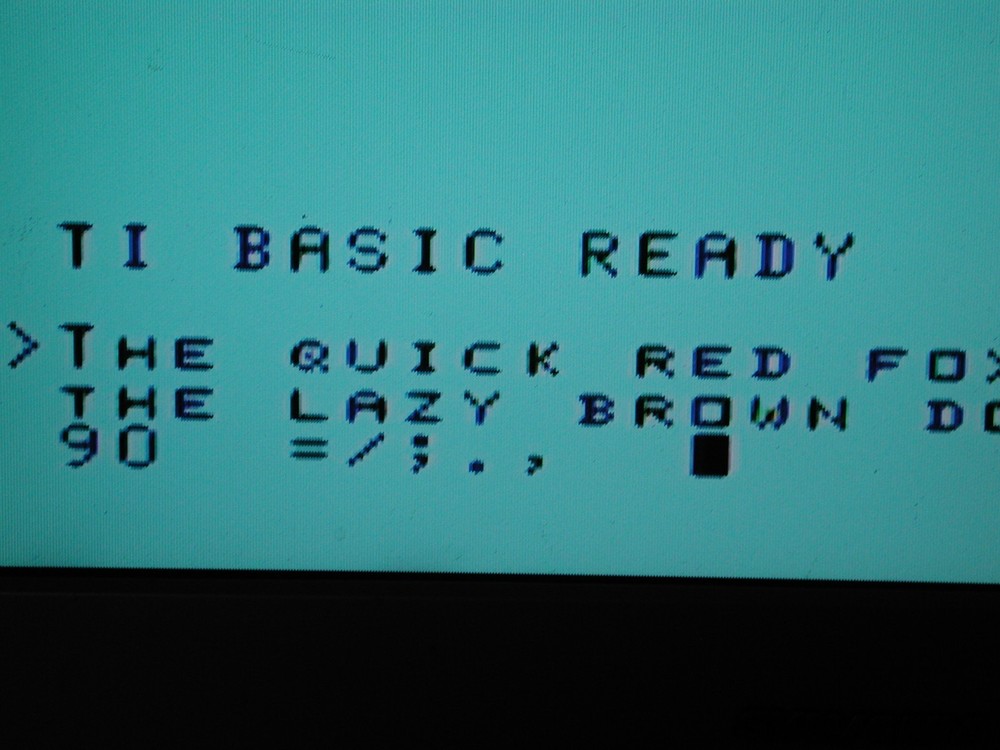 Texas Instruments TI-99/4a - COMPUTER - w/Munch Man game, tested and working!