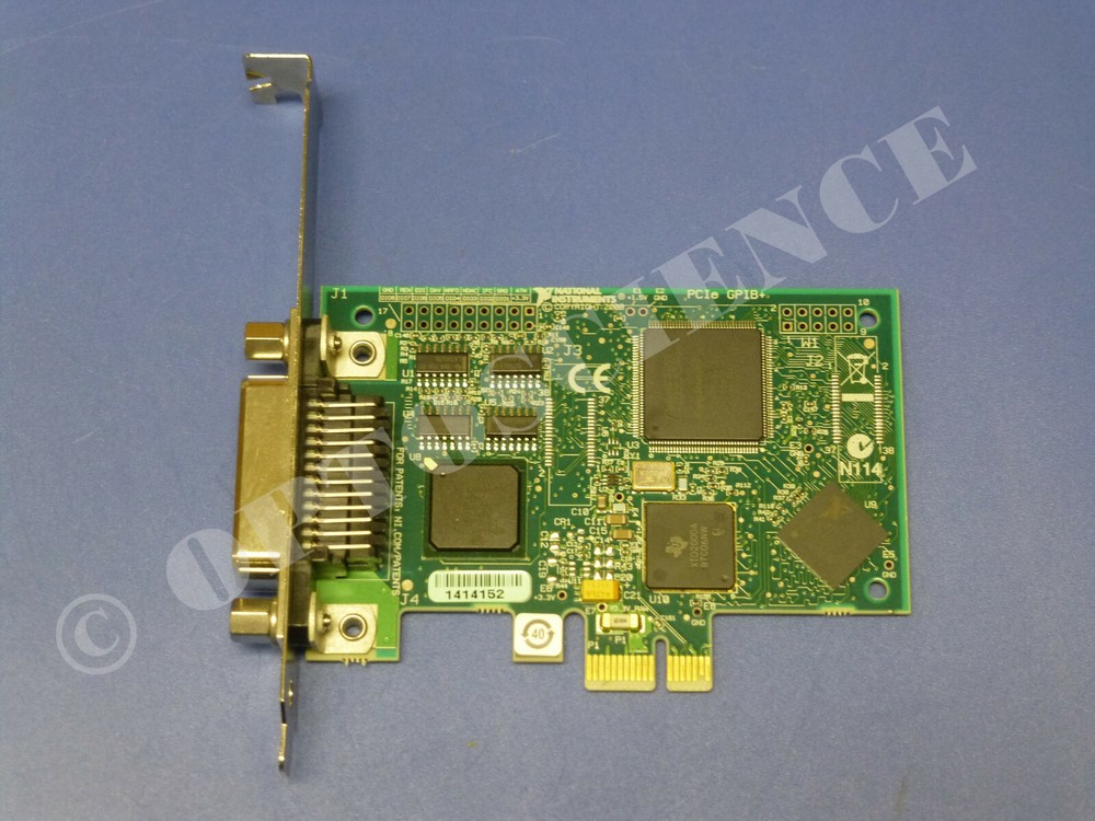 National Instruments NI PCIe-GPIB+ Interface Controller / Analyzer Card