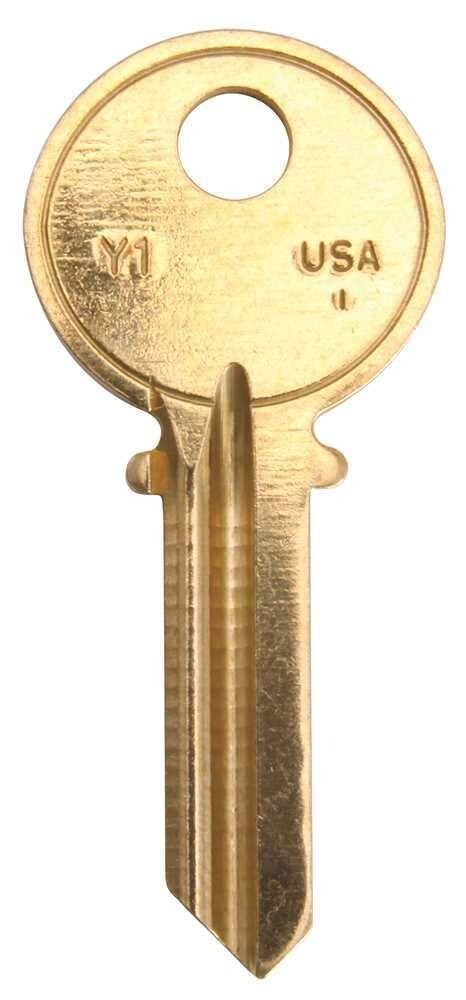 YALE (Y1) 5 Pin Code Cut Key You Send Us Your Bitting Code