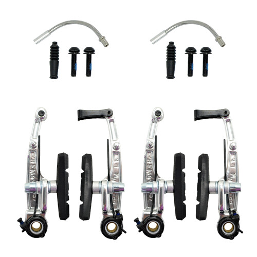 TEKTRO 857AL Linear Pull Brake Set Long Arms 110mm , Silver