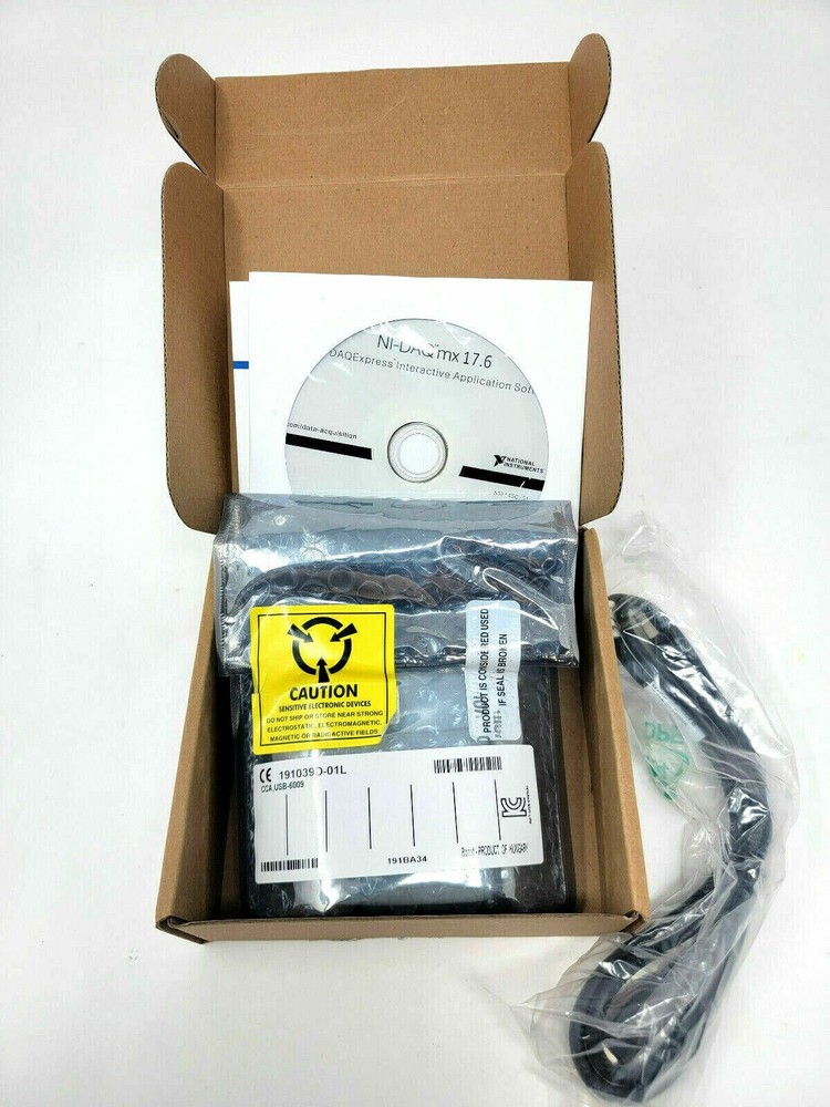 1PC New National Instruments USB-6009 Data Acquisition Card NI DAQ Multifunction
