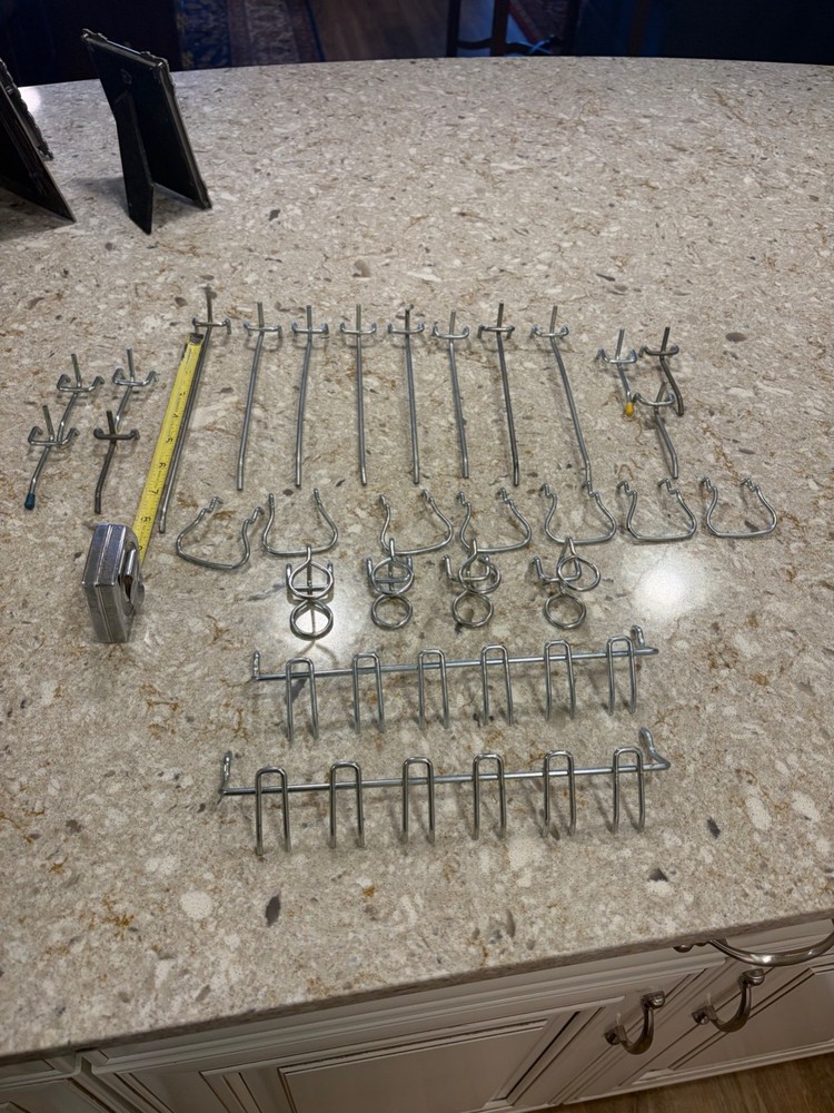 Pegboard Accessories for Organizing Tools in Workshop, Garage