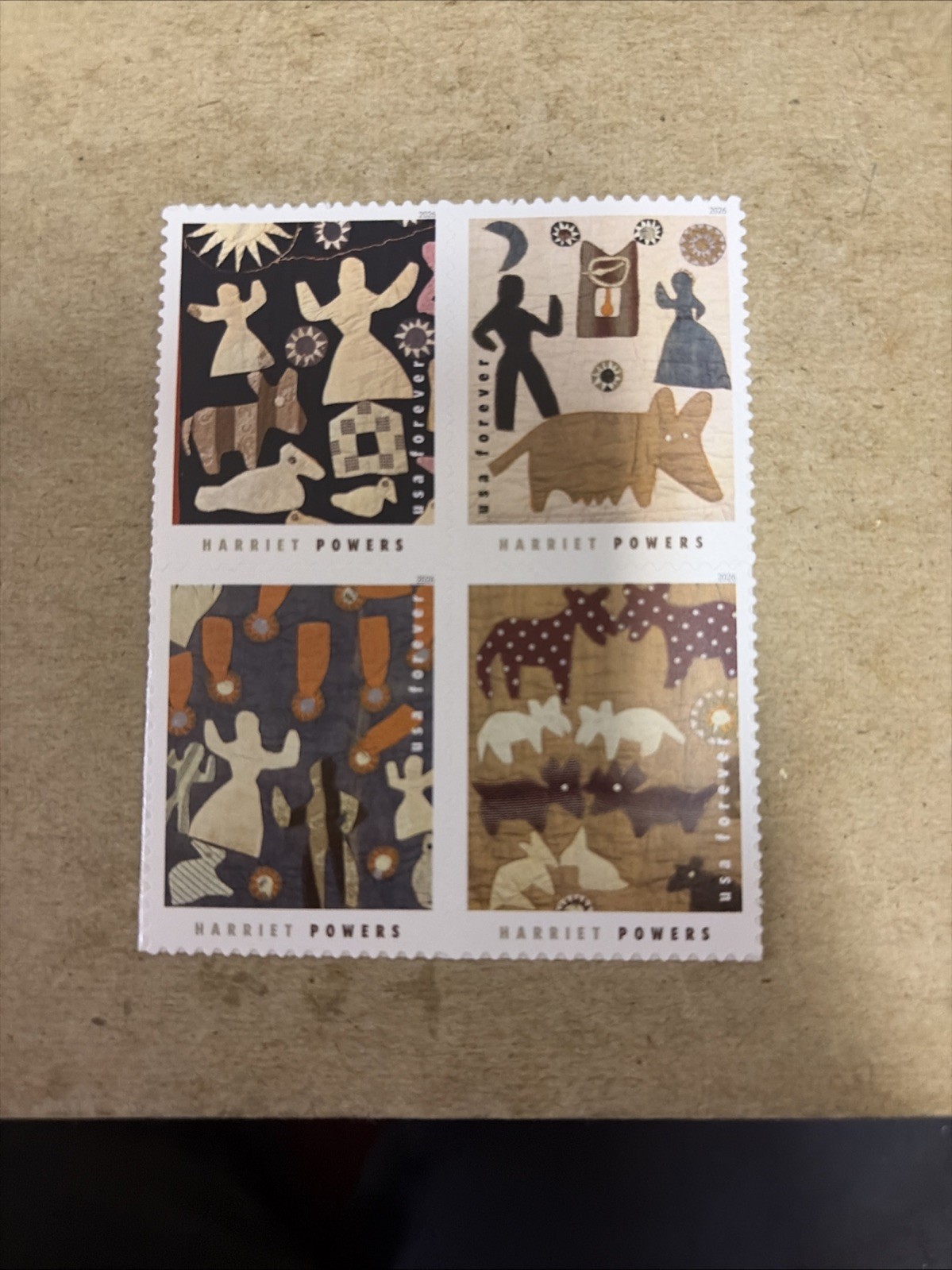 2026 US Postage #6058-61 Harriet Powers, Quiltmaker, 4 MNH Stamps Free Shipping