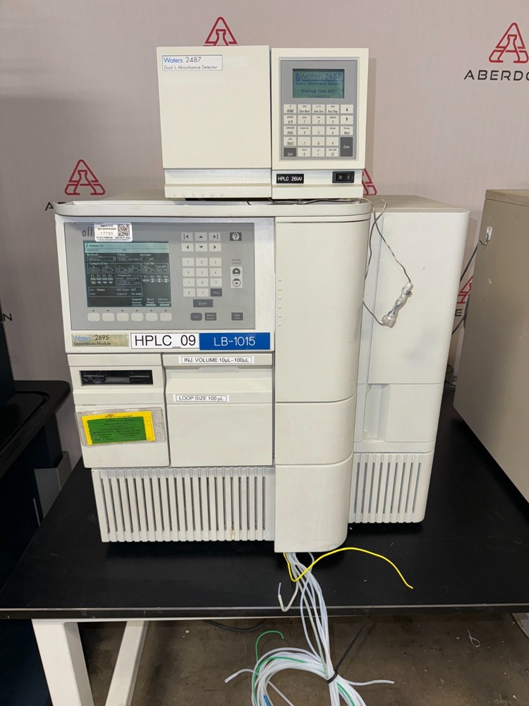 Waters 2695 Separations Module Detector 2487 HPLC System  #17700