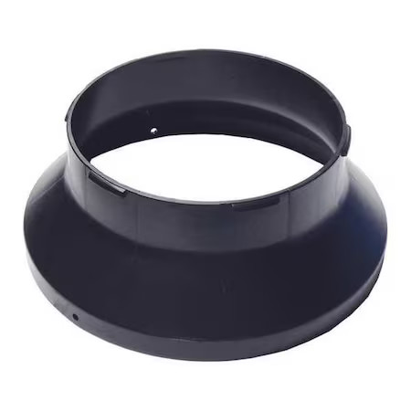 Americ Ring-Vaf3000 Duct Ring, 12 In., Abs Black
