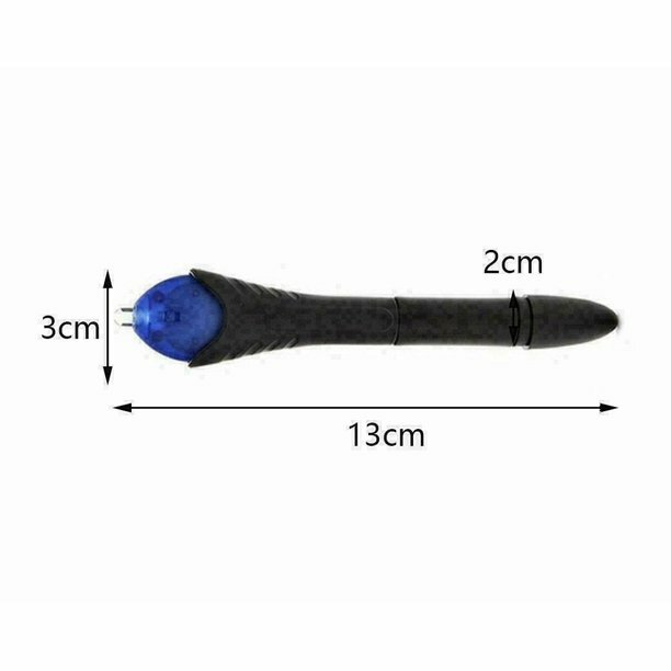 New 5 Second Fix Liquid Plastic Welding Tool UV Light Cures Liquid Plastic USA