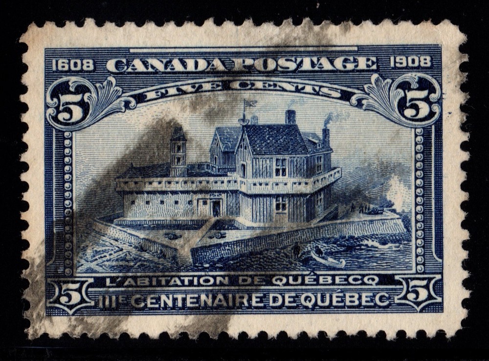 #99 Canada used well centered cv $100