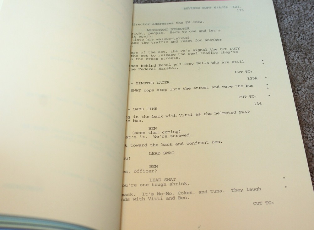 ANALYZE THAT Movie Screenplay Script HAROLD RAMIS ROBERT De Niro