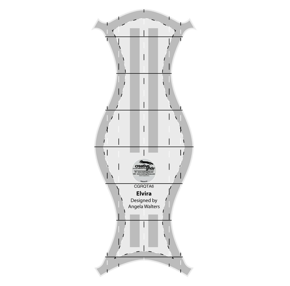 Genuine Creative Grids Machine Quilting Tool - Elvira Part # CGRQTA6
