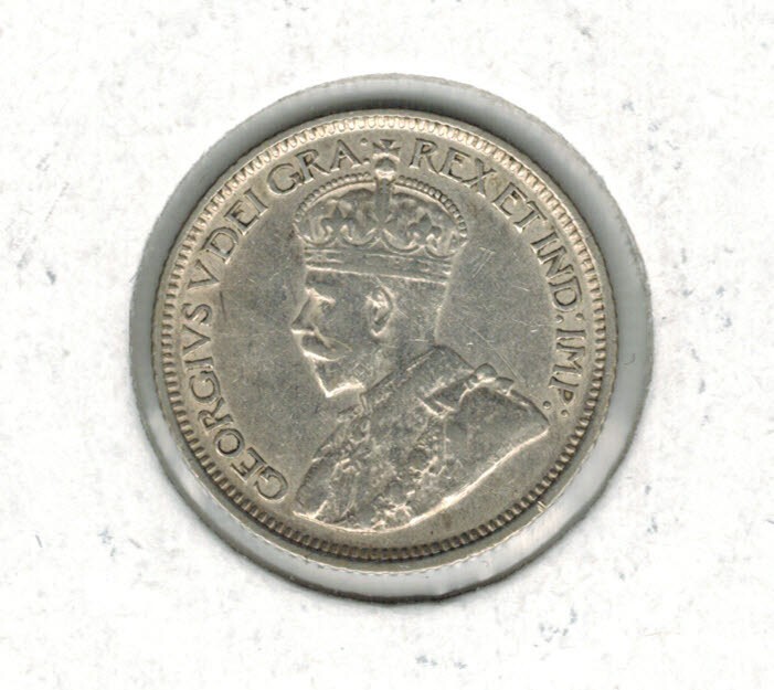 1936 SILVER Canadian Dime