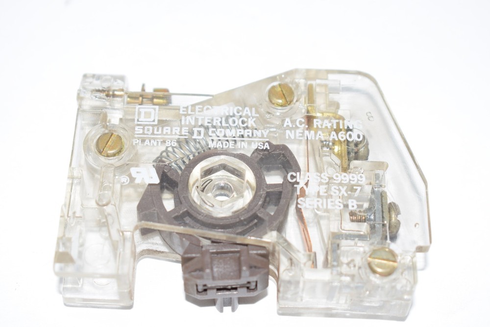 Square D 9999SX7 Electrical Interlock, Series B