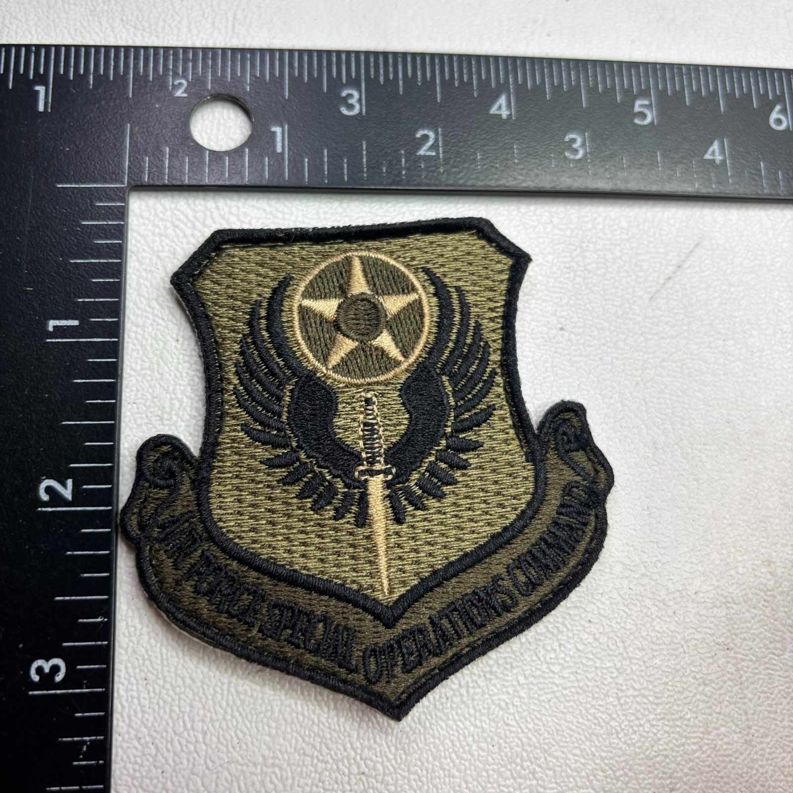 USAF US Air Force SPECIAL OPERATIONS COMMAND Patch Military 00aC