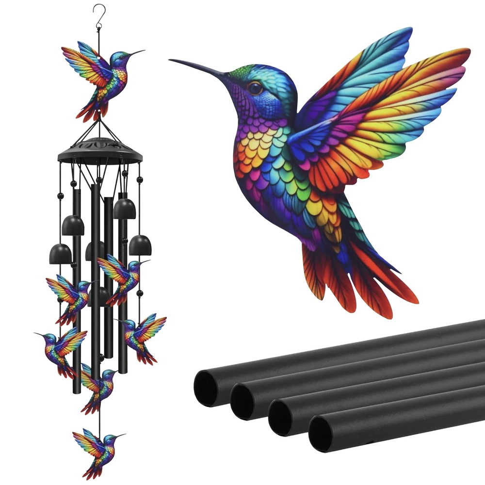 Drip Depot Hummingbird Wind Chime