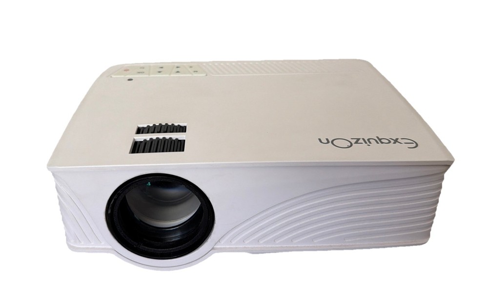 ExquizOn Mini White Projector - TESTED