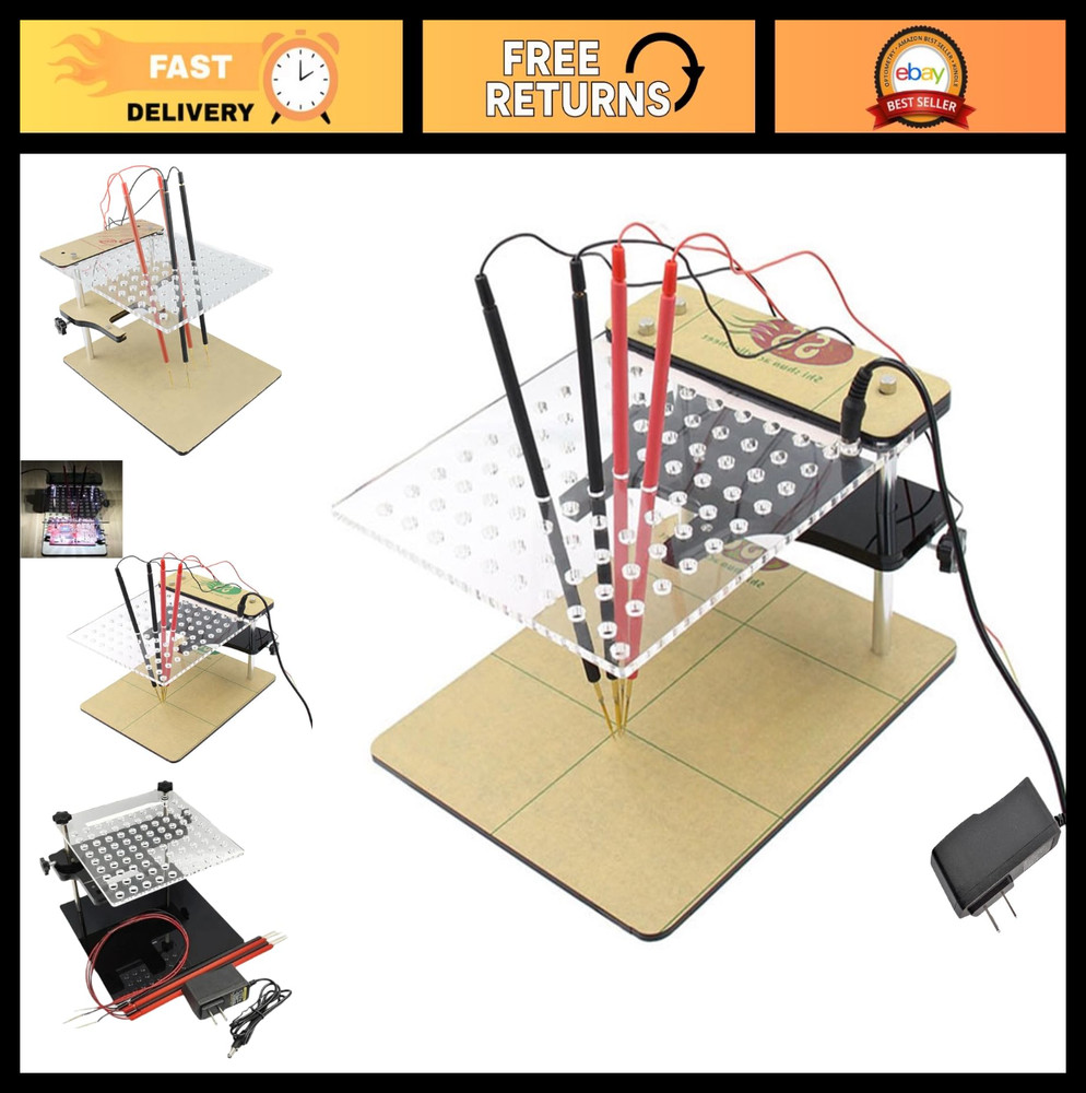 Multifunctional LED BDM Frame Test Board with 4 Copper Probe Pins & 22 Adapters