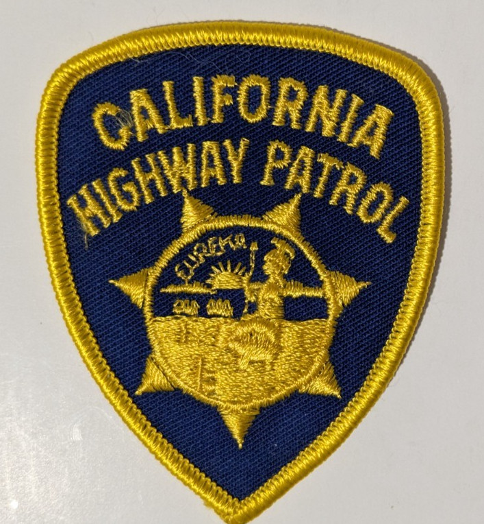 California Highway Patrol Patch Hat Patch