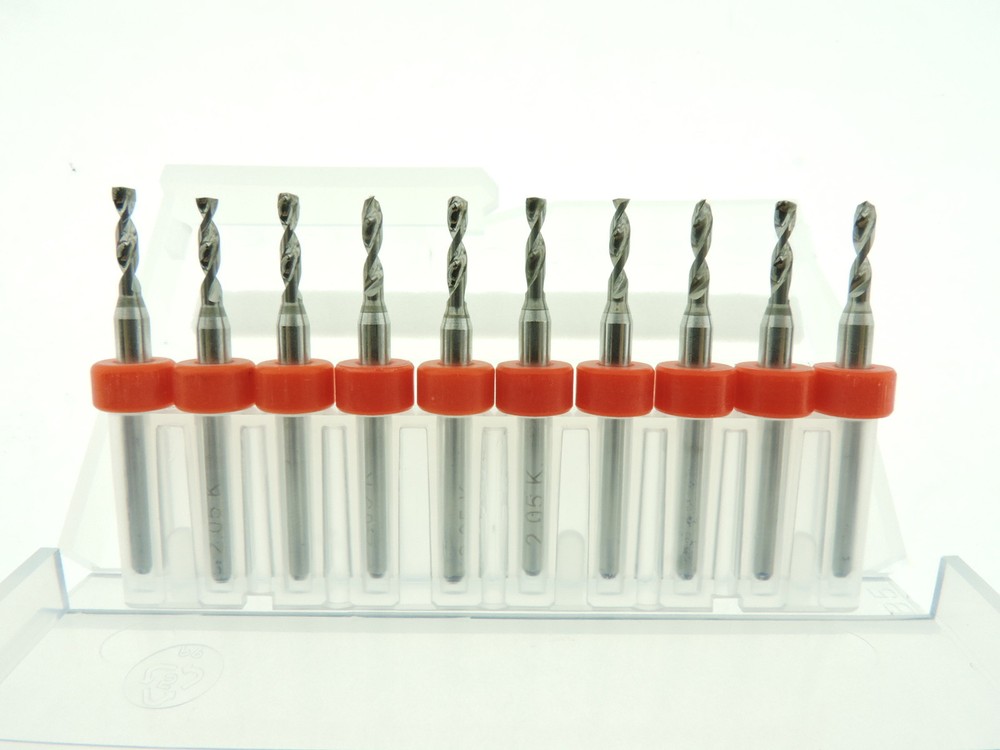 2.05mm Carbide Micro Drill Bits Circuit Boards FR4 CNC PCB Dremel Modeling