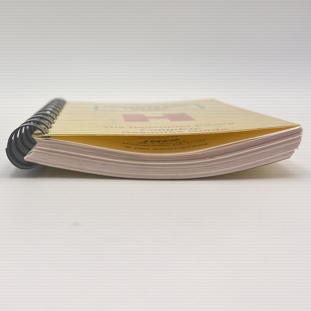 JMCO Helicopter Notes TWO Pilot's Complete Resource Guide Pocket Book