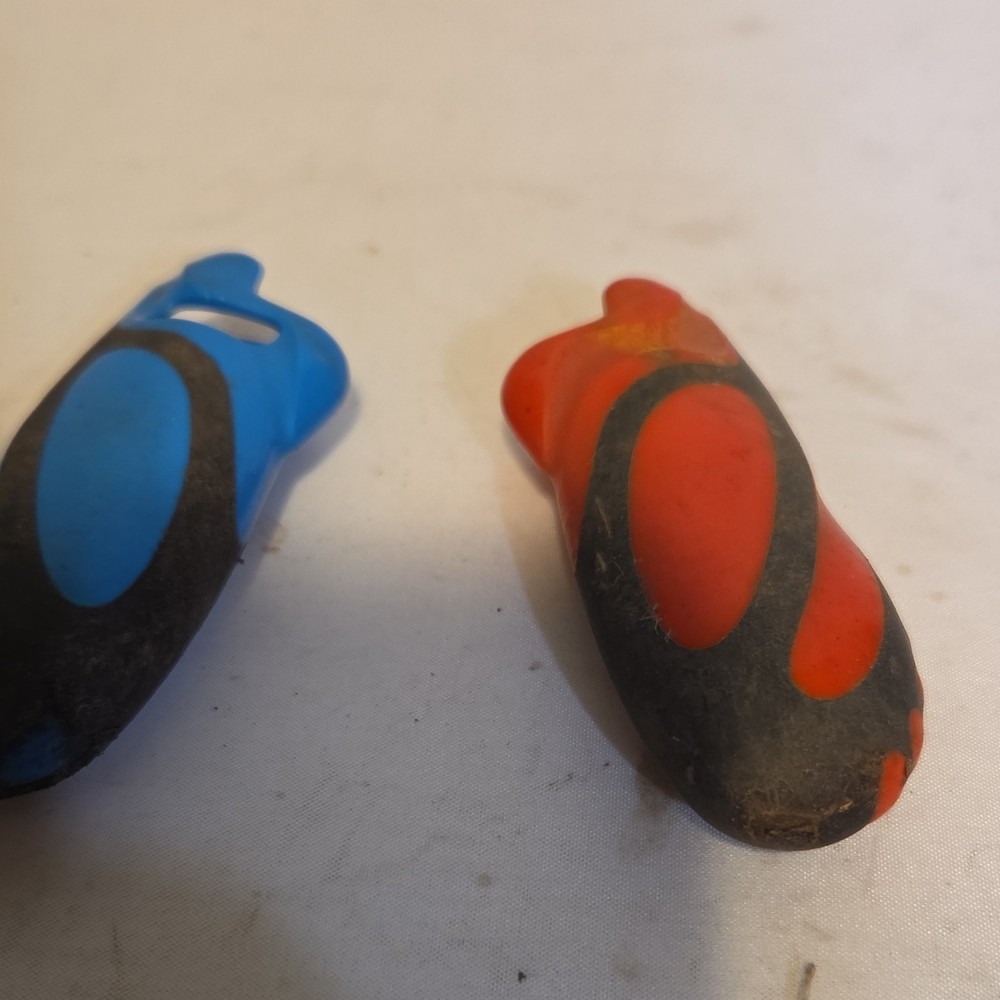 Blue and Red mini bic lighter cover Set