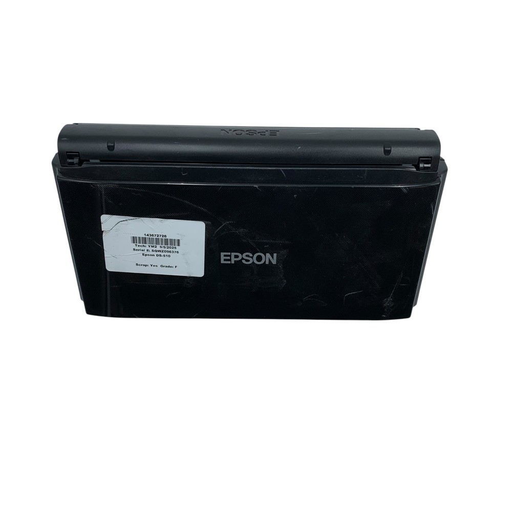 Epson WorkForce DS-510 Document Scanner - No Adapter - PARTS ONLY