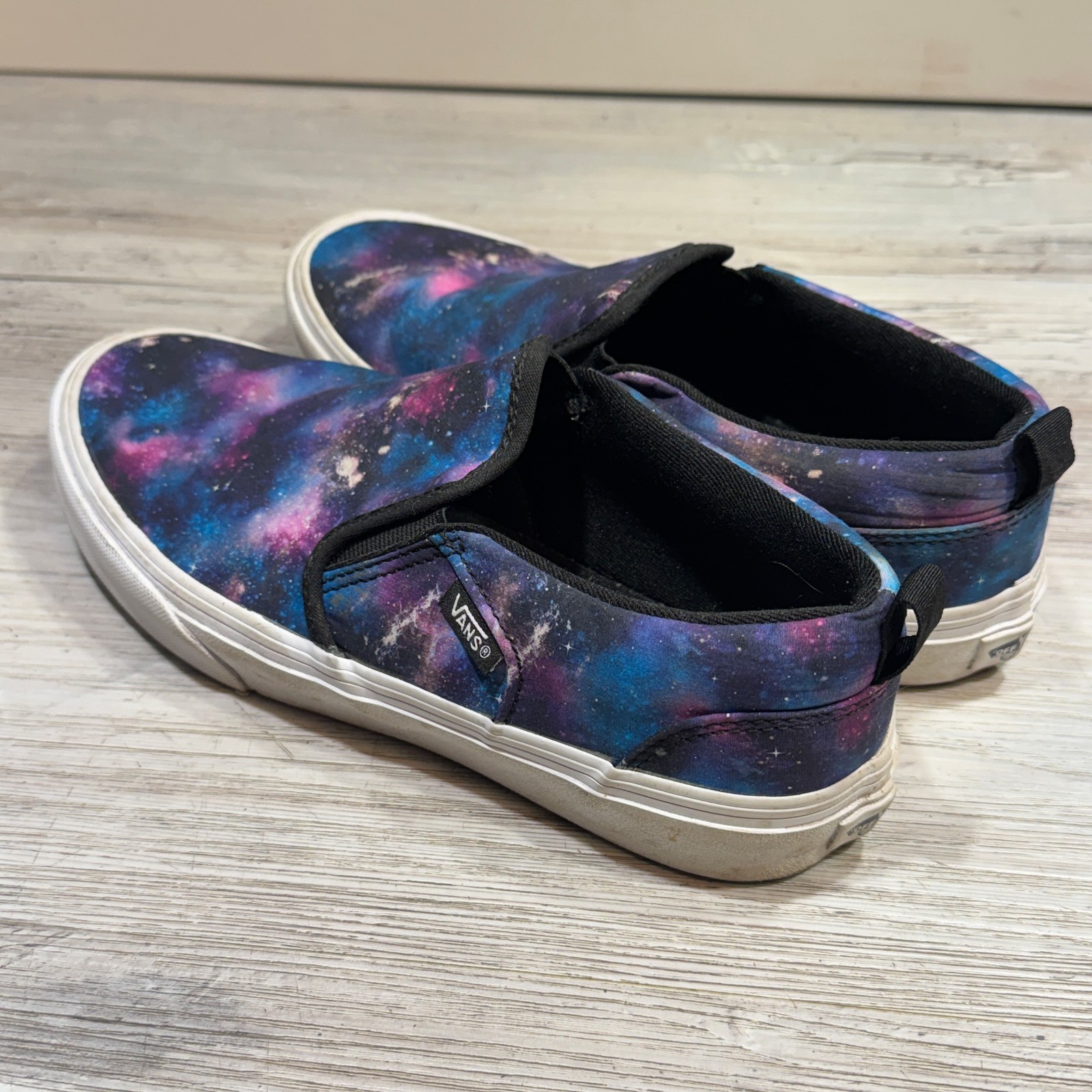 Vans Slip-On “GALAXY” Skate Shoes US MISSY Size US 6