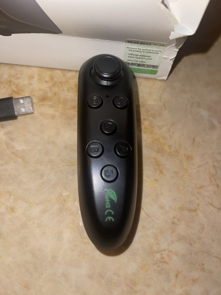 Bobovr Z6 Black Full Screen Adjustable Foldable Wireless Virtual Reality Headset