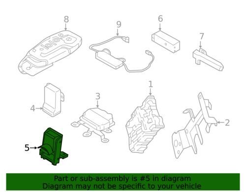 Genuine Ford Module KT4Z-14F642-B
