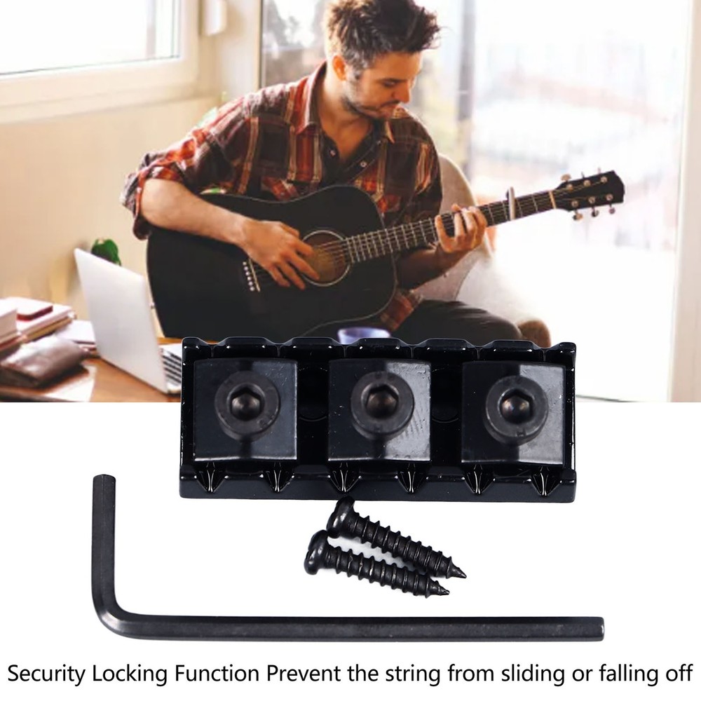 Electric Guitar Nut High Strength String Locking Nut For Improved Sound Quality