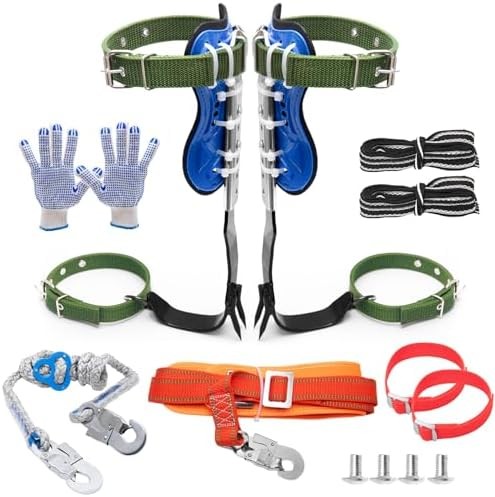 Tree Climbing Spikes with Belt