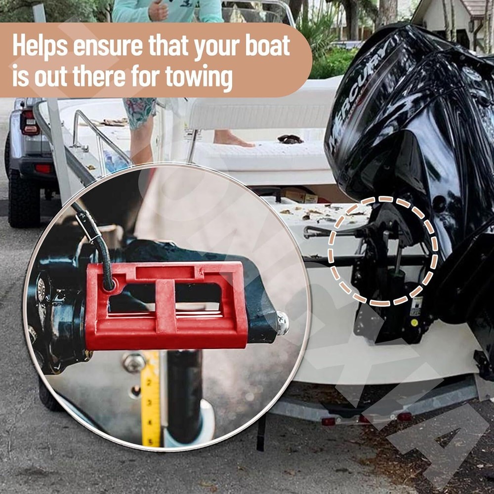 4" Steer Stop Outboard Hydraulic Steering Lock, Locks 4"...