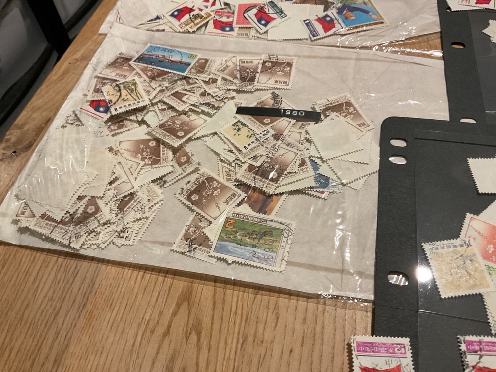 China Large stamps collection in folder B61