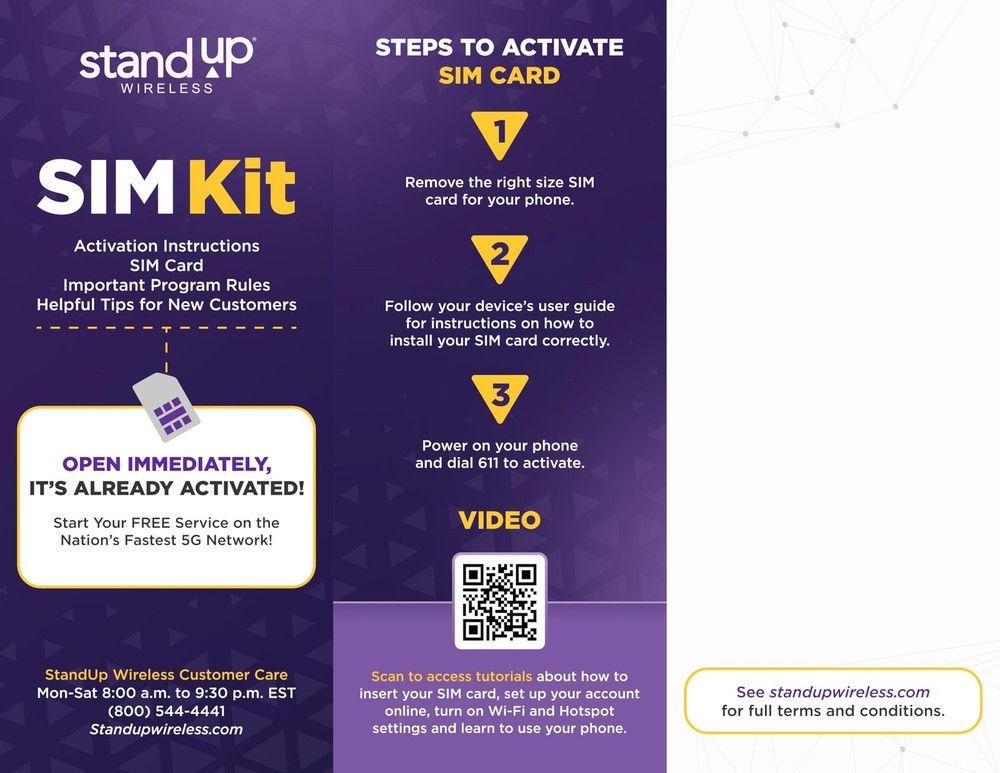 StandUp Wireless Activation Kit