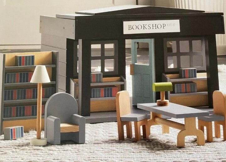 Hearth and Hand with Magnolia Wood Toy Bookshop Set - New-Factory Sealed