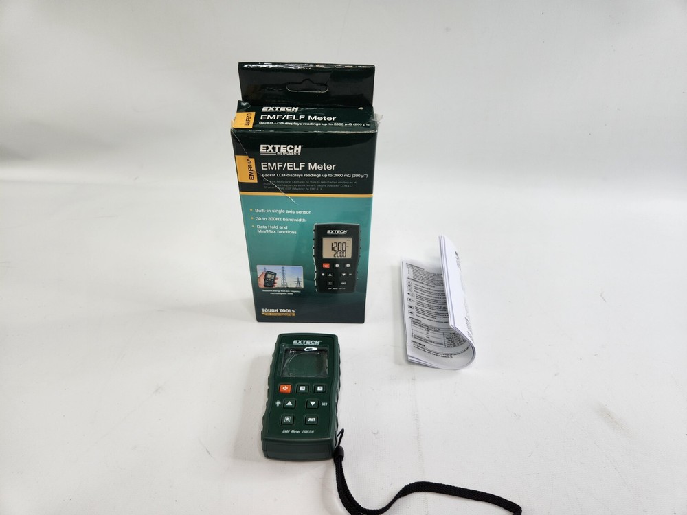 Extech EMF510 EMF/ELF Meter - Brand new open box