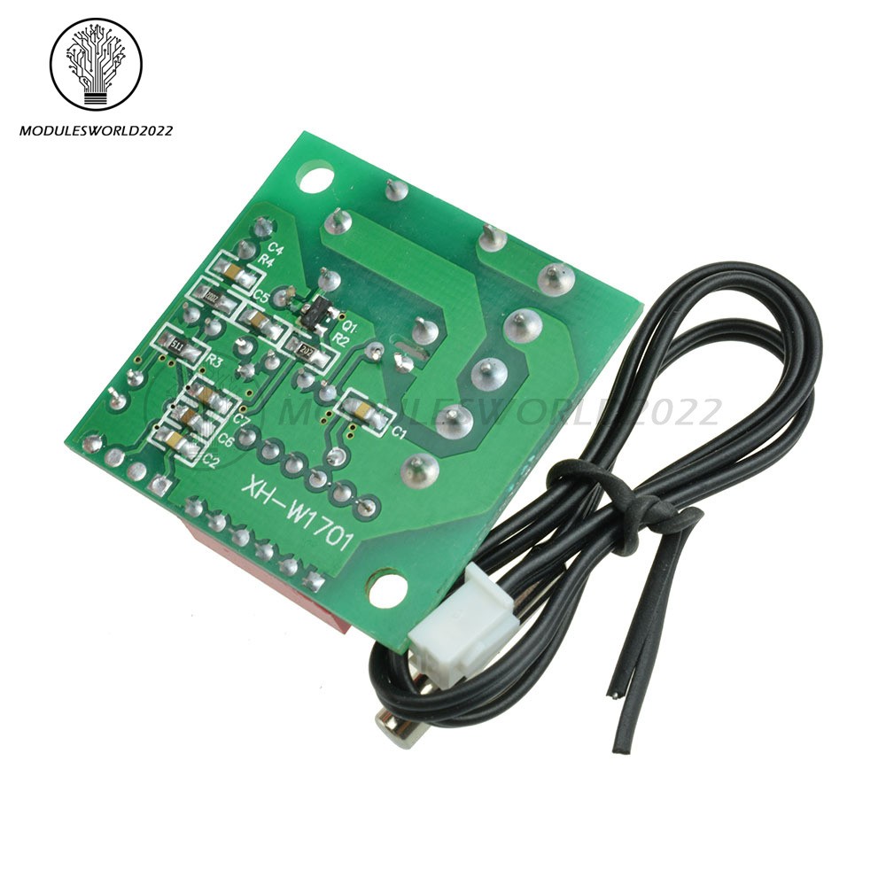 DC12V Thermostat Digital Temperature Control Switch Temp Controller 20-90℃ W1701