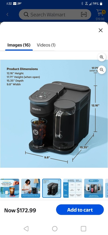 Keurig K Brew & Chill