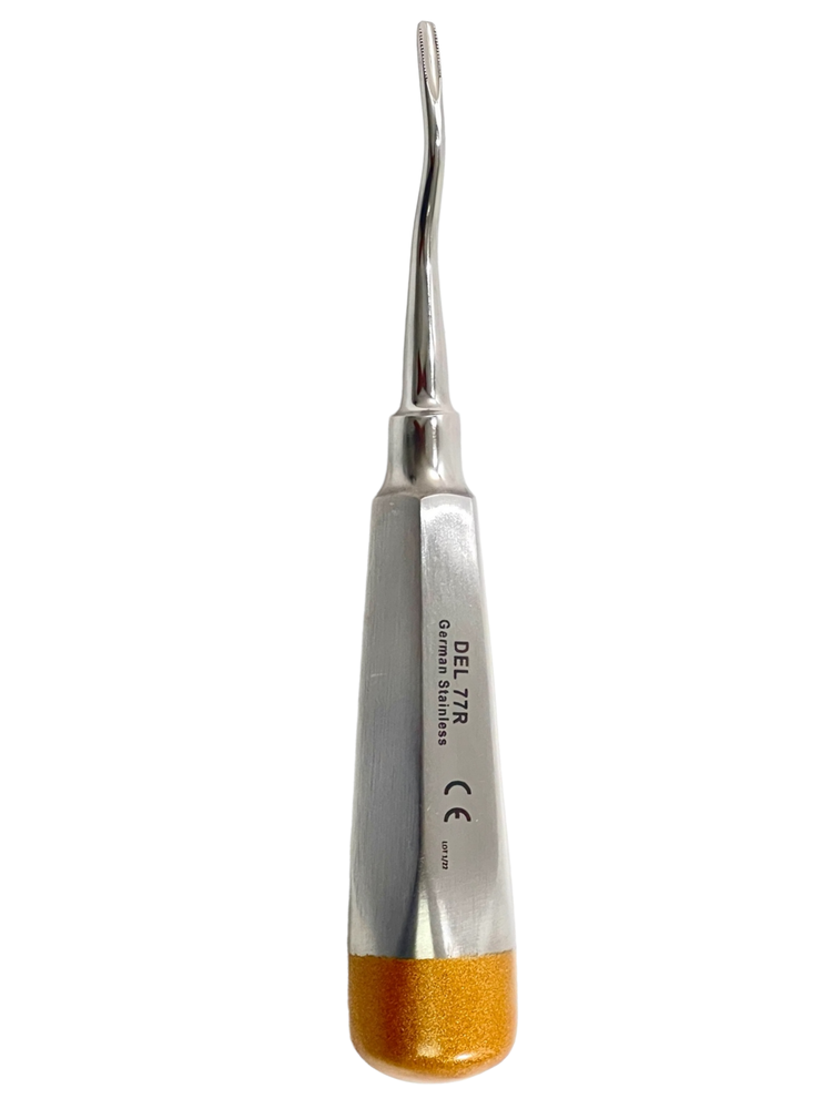 Dental Elevator Serrated No 77R E77R Light Handle Dental Instruments-German